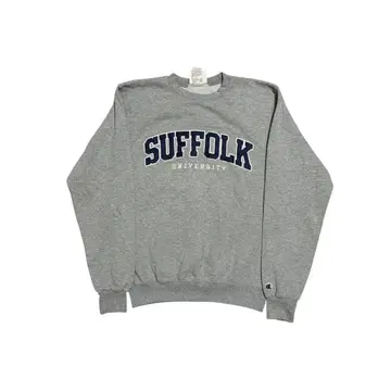 Champion 챔피온 맨투맨 속기모 가렛지 로고 아시아 L