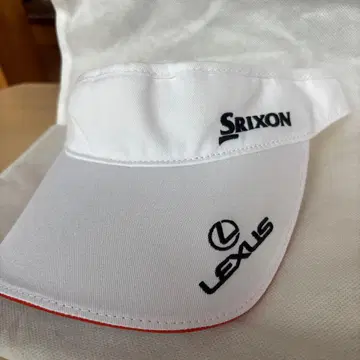 Srixon Lexus 바이저 화이트