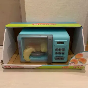 완구용 전자레인지 스카이블루 빛나는