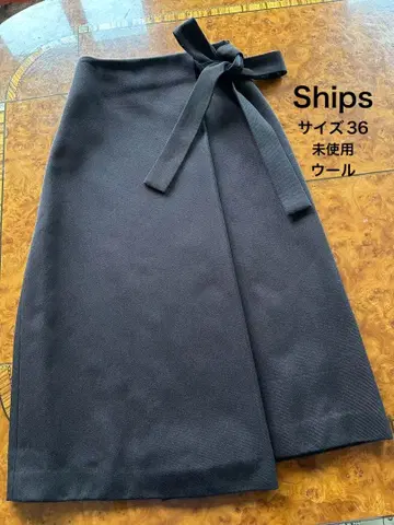 Ships 울 타이트 스커트 사이즈 36 미사용