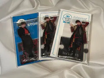 SixTONES 제시 아크릴 스탠드 3개 세트
