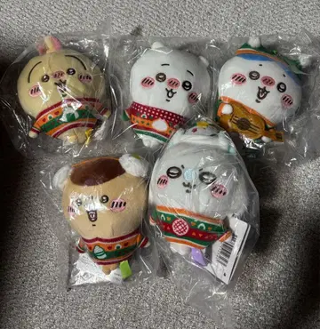 에니마이 복권 D상 봉제 인형 키링 전종 컴플리트 세트