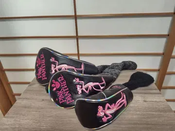 라이트사제 PINK PANTHER 골프 헤드커버 3개 세트