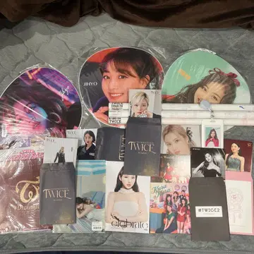 TWICE 부채, 클리어 파일, 카드 등 묶음 판매