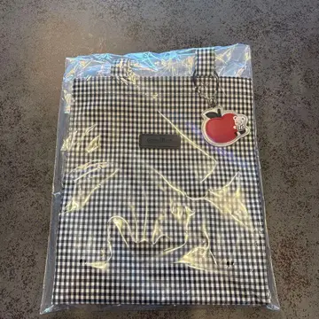 familiar 깅엄 체크 토트백