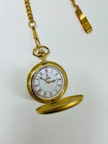 새상품급 골드 회중시계