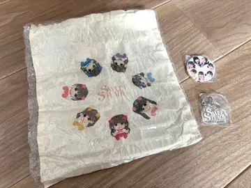 SWEET STEADY 키링 백 캔 배지 세트