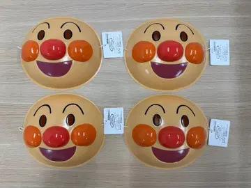 호빵맨 얼굴 모양 가면 4개