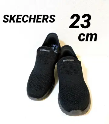 스케쳐스 VIRTUE-SLEEK ABC-MART 한정판 블랙 23