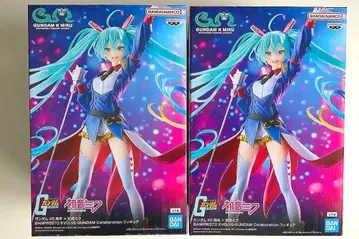 건담 하츠네 미쿠 BANPRESTO EVOLVE-GUNDAM 피규어