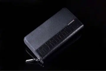 노이인텔레스 오리토 마나부 콜라보 장지갑 검정 블랙