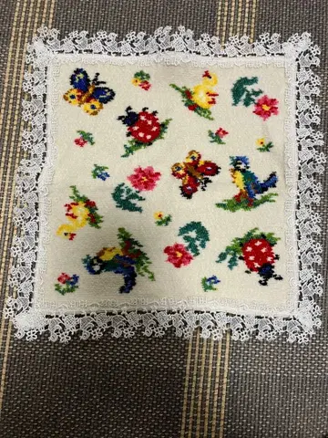 페이러 긴자와 레이스 손수건 화이트