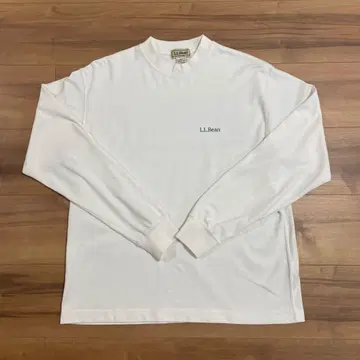 엘엘빈 롱티 백 프린트