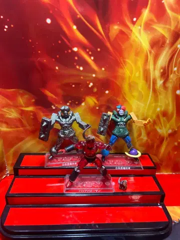 초인기 근육맨 초조형혼 합체 악마장군 시크릿 3체 세트