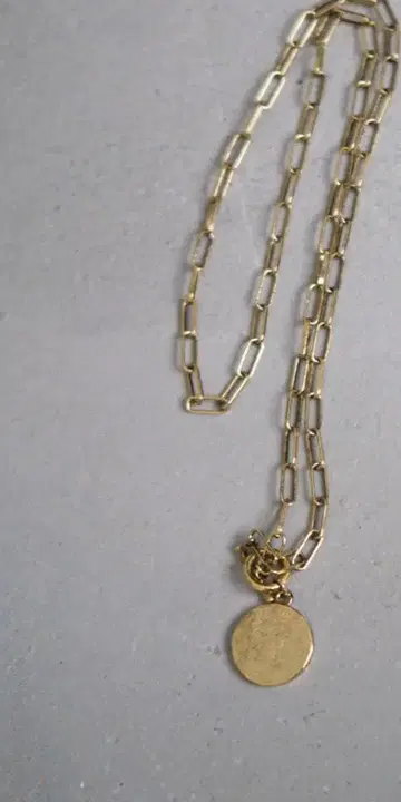 [ 새상품 ] Ungrid 언그리드/코인 목걸이