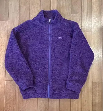 엑스걸 보아 자켓 보아 블루종 플리스 보라색 퍼플