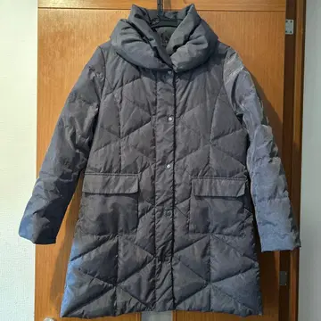 여성용 다운 하프 코트 새상품급