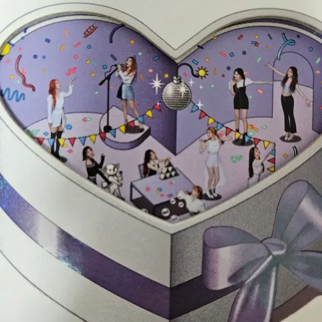 프로미스나인 럽밤 앨범 개봉 (포카x)