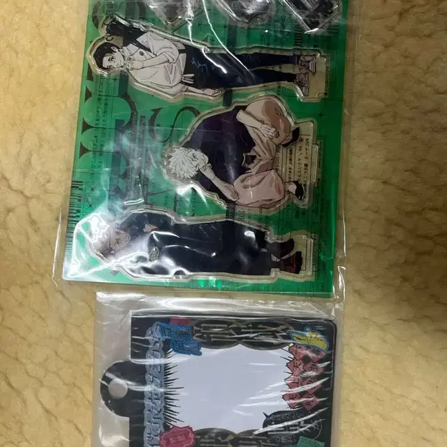 주술회전 아크릴 스탠드 + 이름표 세트