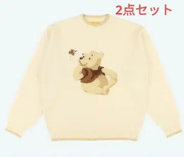 디즈니 리조트 푸 스웨터 M 키체인