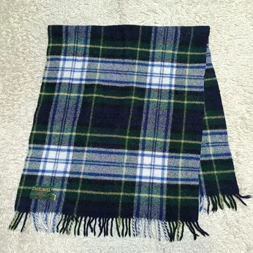 [ 새상품급 ] TWEEDMILL 트위드밀 대형 스톨 머플러 체크 무늬