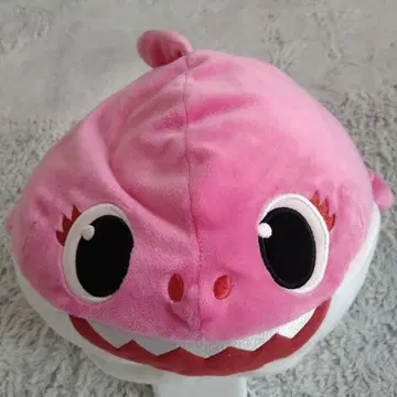 핑크 샤크형 봉제 인형