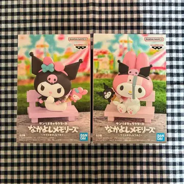 [산리오] 나카요시 메모리즈 쿠로미 마이멜로디 피규어 2체 세트