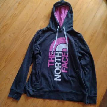 THE NORTH FACE 후드 부착 후드티 다크 그레이