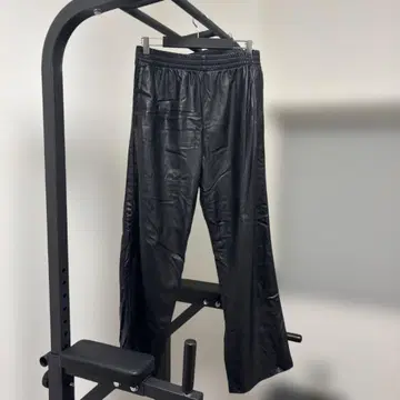 키네마 가죽 와이드 트랙 팬츠 카와시마 타카히로 키네마