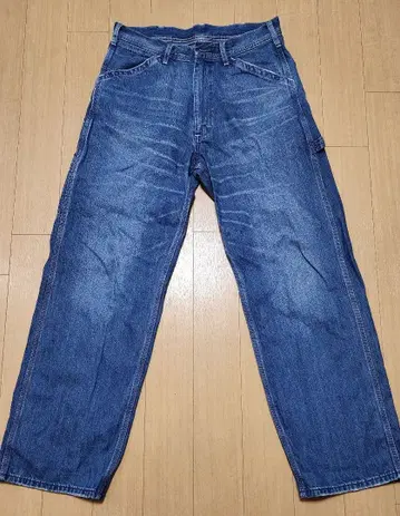 Lee 페인터 팬츠 LM7288 사이즈 M 데님 블루
