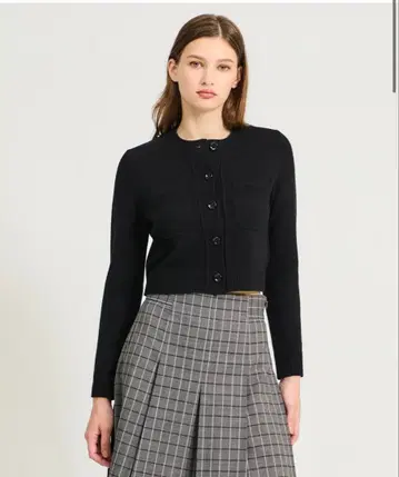 ESTNATION 소프트 울 컴팩트 루카 가디건