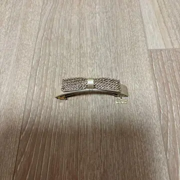 컴플렉스 비즈 크리스탈 메쉬 리본 머리핀