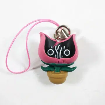 고양이 풀 스트레이 캣 팡손 웍스 스트랩 키링 죠죠