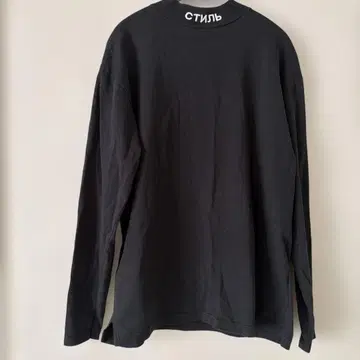 HERON PRESTON CTNMB 모크넥 롱 슬리브 T셔츠