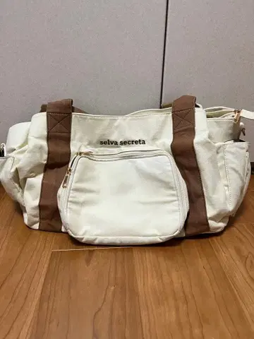 selva secreta 마더백 화이트/브라운