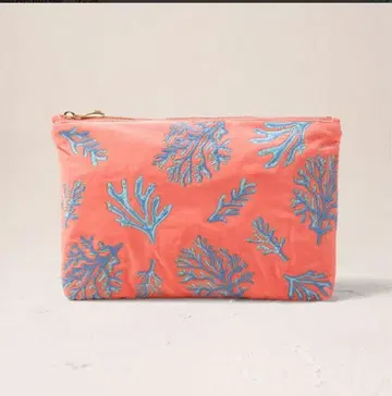정품! Elizabeth Scarlett 에브리데이 파우치 코랄