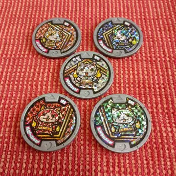 요괴워치 요괴 메달 다이아냥 루비 에메랄 사파이어 토파냥