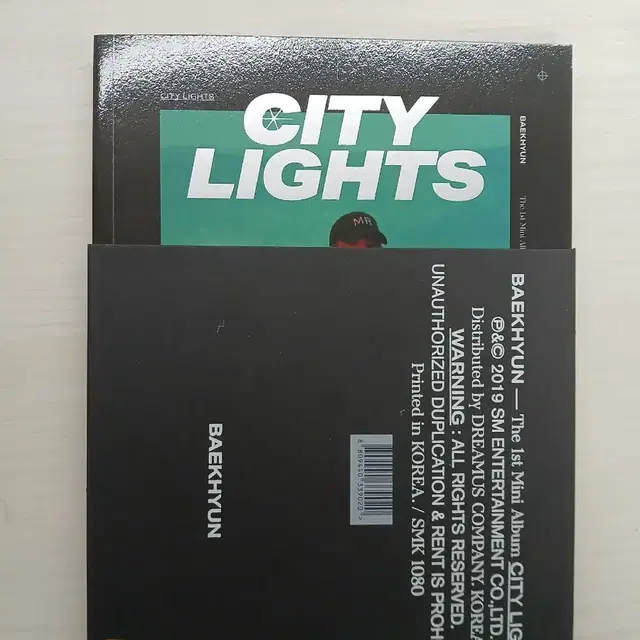 엑소 백현 시티라잇 헬로월드 essence of reverie 솔로 앨범