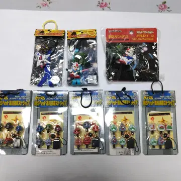 건담 MS 헤드&배틀 장면 스트랩 7개 세트