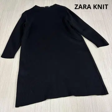 ZARA KNIT 블랙 니트 원피스 M