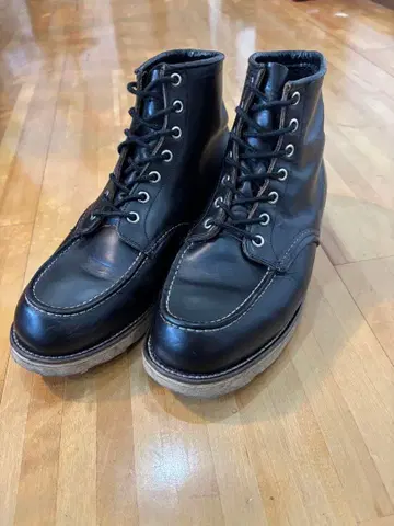 RED WING 워크 부츠 블랙 8875