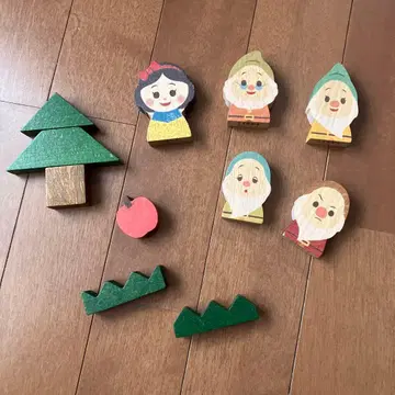 캐릭터 블록 KIDEA / 백설공주 난쟁이 단종품