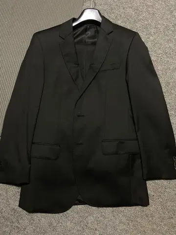 Hugo BOSS 수트 버진 울 S 블랙