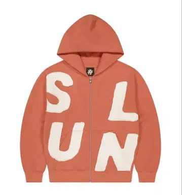 SUNLOVE Capital Brushed Zip Up Hoodie