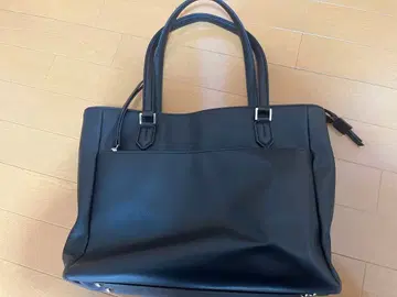 블랙 A4 토트백 비즈니스 백