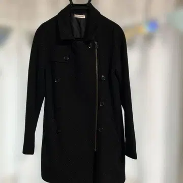 URBAN RESEARCH 블랙 코트 블랙 심플