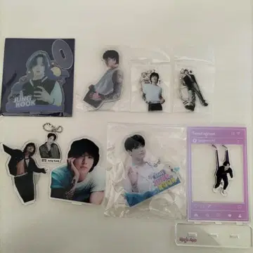 BTS Jung Kook 아크릴 스탠드 등 9점 세트