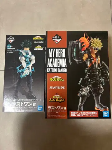 히로아카 데쿠 바쿠고 피규어