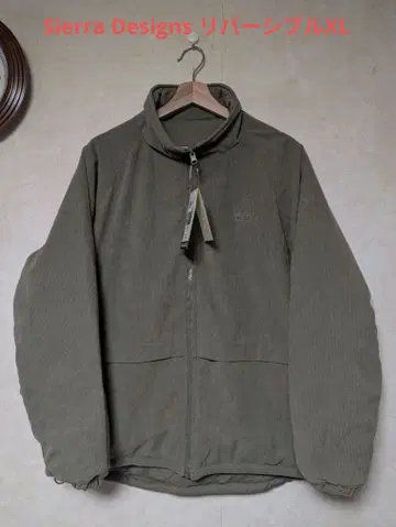 미사용 새상품 Sierra Designs 리버서블 자켓 올리브 XL