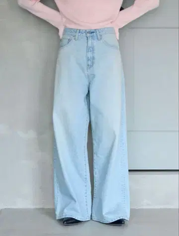 Ungrid 하이웨스트 루즈 데님 24